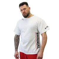 Brachial T-Shirt "Gym" weiß/schwarz