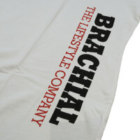 Brachial T-Shirt "Gym" weiß/schwarz 3XL
