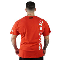 Brachial T-Shirt "Gym" rot/weiß