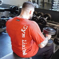 Brachial T-Shirt "Gym" rot/weiß L