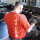 Brachial T-Shirt "Gym" rot/weiß 2XL