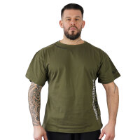 Brachial T-Shirt "Gym" military green/black