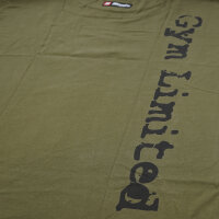 Brachial T-Shirt "Gym" military green/schwarz M