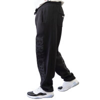 Brachial Tracksuit Trousers "Gym" black/black