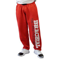 Brachial Tracksuit Trousers "Gym" red/white