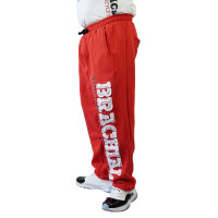 Brachial Tracksuit Trousers "Gym" red/white