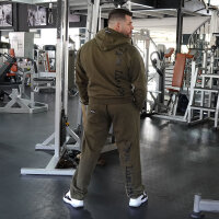 Brachial Sporthose "Gym" military green/schwarz