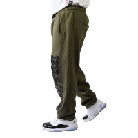 Brachial Sporthose "Gym" military green/schwarz 3XL