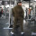 Brachial Sporthose "Gym" military green/schwarz 3XL
