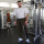 Brachial Sporthose "Gym" military green/schwarz 3XL