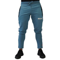 Brachial Jogging Pants "Classy" adria blue/white