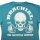 Brachial T-Shirt "Hungry" adriablau/weiß