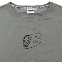 Brachial T-Shirt "Hungry" grau/schwarz S