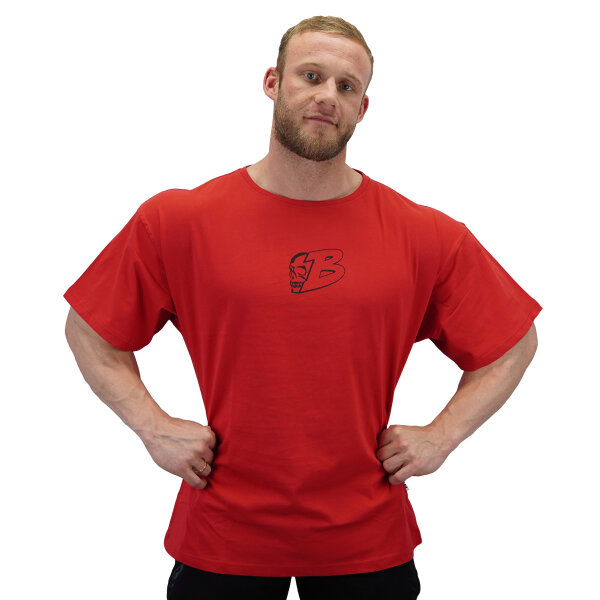 Brachial T-Shirt "Hungry" rot/schwarz L