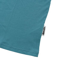 Brachial T-Shirt "Middle" adria blue/white