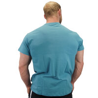 Brachial T-Shirt "Middle" adriablau/weiß M