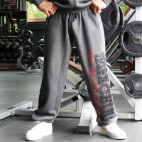 Brachial Sporthose "Gym" dunkelgrau melounge/schwarz L