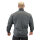 Brachial Zip-Sweater "Gym" dunkelgrau melounge/schwarz