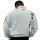 Brachial Zip-Sweater "Gym" white/black