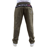 Brachial Tracksuit Trousers "Rude" military green