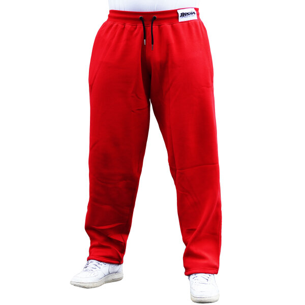 Brachial Tracksuit Trousers "Rude" red