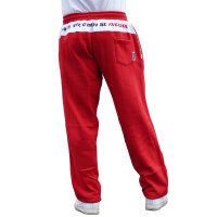 Brachial Tracksuit Trousers "Rude" red