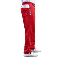 Brachial Tracksuit Trousers "Rude" red