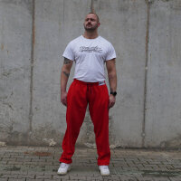 Brachial Tracksuit Trousers "Rude" red