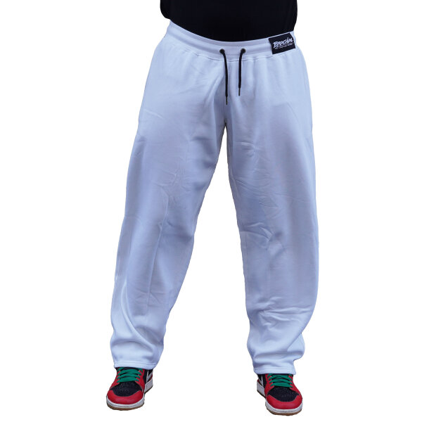 Brachial Tracksuit Trousers "Rude" white