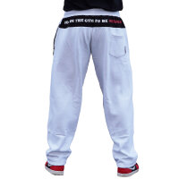 Brachial Tracksuit Trousers "Rude" white