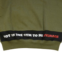 Brachial Zip-Hoody "Rude" military green