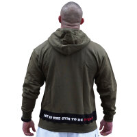 Brachial Zip-Hoody "Rude" military green