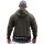 Brachial Zip-Hoody "Rude" military green