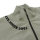 Brachial Zip-Sweater "Gym" hellgrau/schwarz