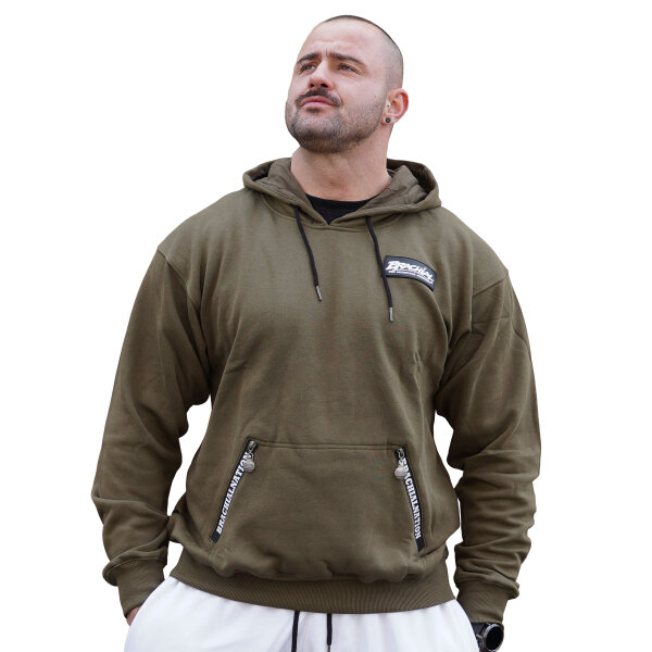 Brachial Hoody "Rude" military green