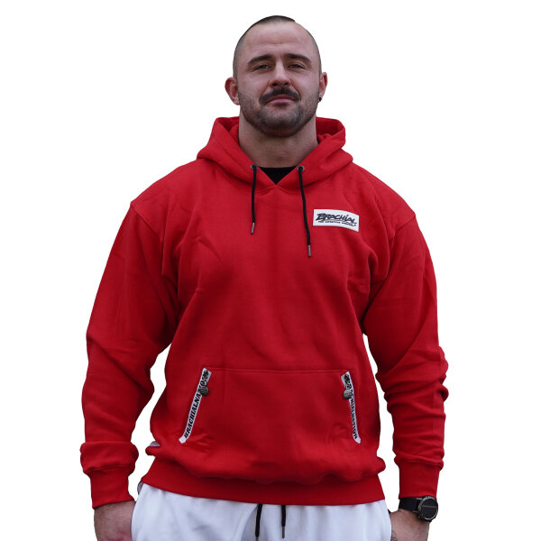 Brachial Hoody "Rude" red