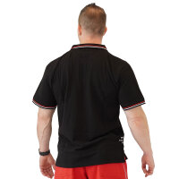 Brachial Polo-Shirt "Sunrise" schwarz