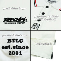Brachial Polo-Shirt "Sunrise" weiß