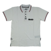 Brachial Polo-Shirt "Sunrise" weiß