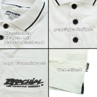 Brachial Polo-Shirt "Active" weiß