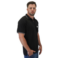 Brachial Polo-Shirt "Active" schwarz