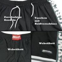 Brachial Short "Colors" schwarz/weiß