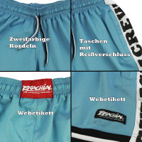 Brachial Short "Colors" adriablau/weiß