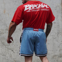 Brachial Short "Colors" adriablau/weiß