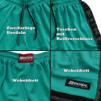Brachial Short "Colors" grün/grau