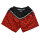 Brachial Badehose "Groove" schwarz/rot