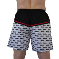 Brachial Badehose "Groove" schwarz/weiß