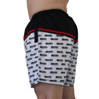 Brachial Badehose "Groove" schwarz/weiß