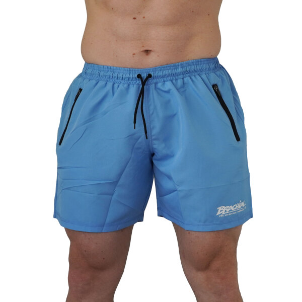 Brachial Badehose "Wave" hellblau