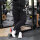 Brachial Sporthose "PNTC-reed" schwarz/weiss